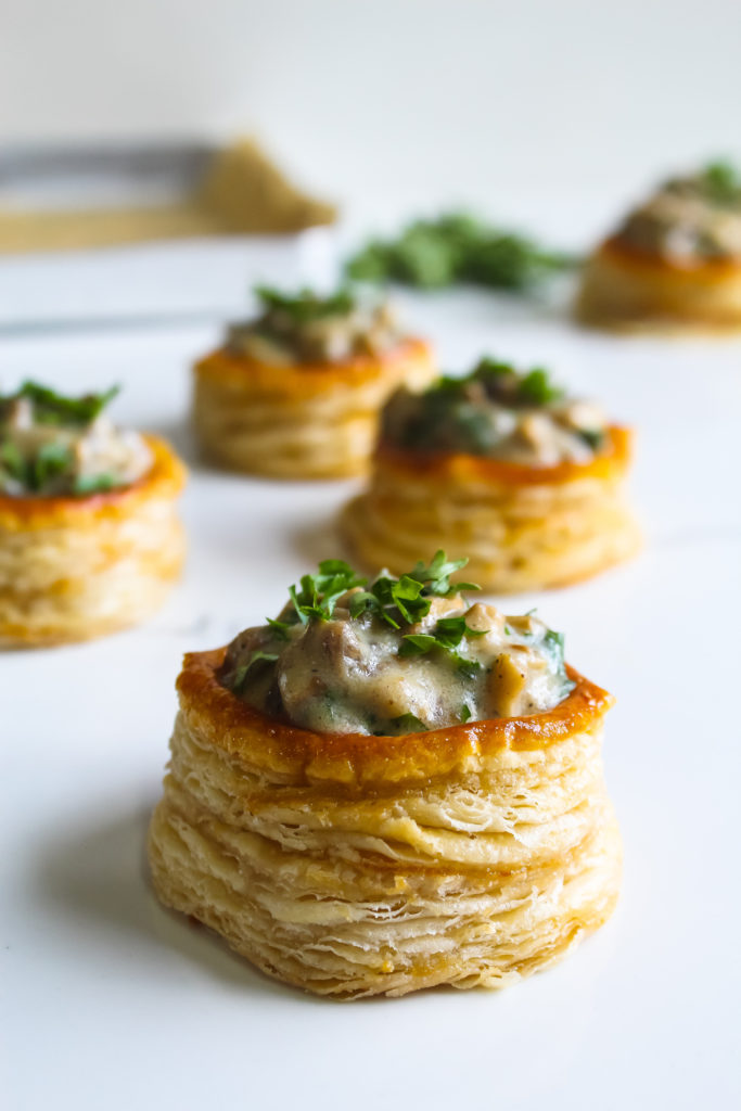 Mushroom Vol Au Vent - The Twin Cooking Project by Sheenam & Muskaan